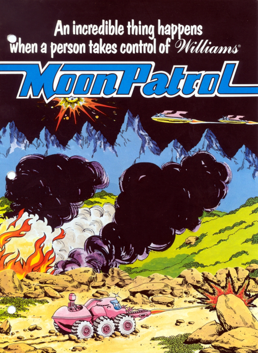 Moon Patrol (Williams) MAME2003Plus Game Cover